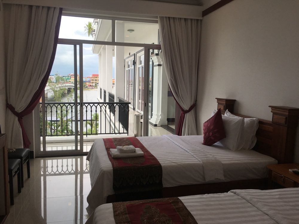 Hotel Kampot View Boutique Exterior foto